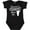 AB-Black, variant on Inktastic Someone in Vermont Loves Me Boys or Girls Baby Bodysuit