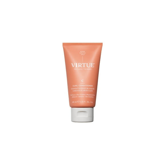 Virtue Hydrating Jojoba Oil Silicone-Free Curl Hair Care Conditioner, 2 oz