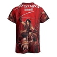thumbnail image 4 of Nueva camiseta de manga corta con cuello redondo de verano de Berserk para hombre, 4 of 5