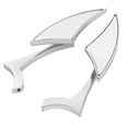 thumbnail image 4 of Motorcycle Handlebar End Mirrors, -Plated Convenient To Use Easy To Install Motorcycle Rearview Mirrors  For Bicycles For Scooters For Motorcycles, 4 of 8
