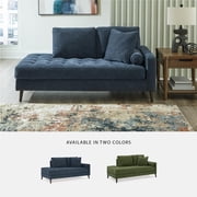 Signature Design by Ashley Bixler Navy Right-Arm Facing Corner Chaise