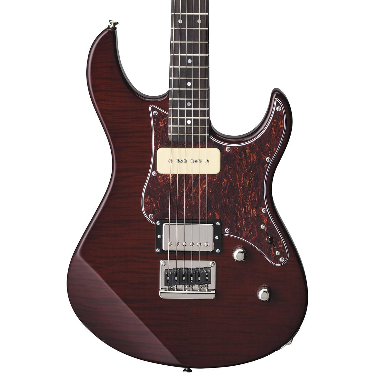 Yamaha Pacifica 611 Tremolo Electric Guitar Dark Red Burst