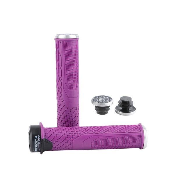 Soidarity Empuñaduras de manillar de bicicleta, componente de decoración de bicicletas, accesorios de cubierta antideslizante, cubiertas de manillar de Ciclismo Violeta Soidarity OD024548-05