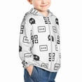 thumbnail image 2 of Kids Zip Up Hoodie for Boys Girls Toddler - Math algorithm Print Lightweight Long Sleeve 3T Boys Girl Clothes, Sun Protection Windproof Jackets Hoodie Sweatshirt, 2 of 7