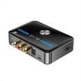 thumbnail image 2 of Transmisor Receptor Bluetooth 5.3 Adaptador de Audio Digital a AnalóGico óPtico Coaxial Auxiliar de 3,5 mm Convertidor NFC de Alta Fidelidad, 2 of 5
