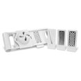 thumbnail image 1 of Trancheur de Mandoline Réglable avec 5 Lames en Acier Inoxydable&44; Blanc, 1 of 1