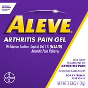 Aleve Arthritis Pain Gel for Topical Arthritis Pain Relief, 100G Tube
