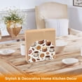 thumbnail image 5 of Donuts Coffee Biscuits Napkin Holder for Table Clear Napkin Stand Paper Holder Acrylic Organizer Dispenser Napkins for Dinner Kitchen Restaurant Room, 5 of 8