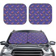 thumbnail image 2 of Balery Labrador Retriever Dog Parasol para parabrisas de coche de 2 piezas | Parasol plegable para parabrisas delantero de coche para la mayoría de sedanes-Large, 2 of 6