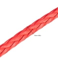 thumbnail image 4 of 3/8"x100ft Synthetic Winch Rope 23809lbs Recovery Cable Winch Line for Truck SUV Black/Red, 4 of 31