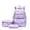 Purple, variant on Star Gradient Print Backpack 3 in 1 Set, Water Resistant Lightweight School Bookbag with Lunch Bag and Pencil Case for Elementary Students