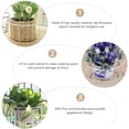 thumbnail image 3 of OULII 3pcs Balcony Garden Planter Holder with Durable Hanging Function, 3 of 8