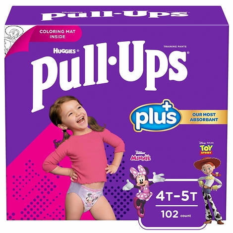 Huggies Pull-Ups Training Pants for Boys (Sizes: 2T-6T) Package