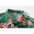 thumbnail image 5 of SSLR Hawaiian Shirt for Men Flamingo Short Sleeve Casual Button Down Shirts Summer Beach Shirt, 5 of 8