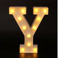 thumbnail image 1 of Decorative Letters Alphabet Letter LED Lights Luminous Number Lamp Decoration Battery Night Light Party Baby Bedroom Decoration, 1 of 5