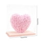 thumbnail image 3 of Caja de regalo con forma de corazón de rosa para San Valentín, flores eternas, rosas de espuma de imitación, corazón estereoscópico., 3 of 6