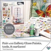 FolkArt Gallery Glass Pattern Set 3/Pkg-Mandala