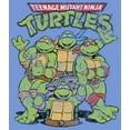 thumbnail image 2 of Boy's Teenage Mutant Ninja Turtles Best Friend Shot  Performance Graphic Tee Royal Blue Heather Small, 2 of 4