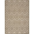 thumbnail image 2 of Nourison Versatile Indoor/Outdoor Natural Beige 4' x 6' Area Rug, (4x6), 2 of 10