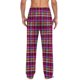 thumbnail image 5 of Pantalones de pijama largos para hombre, informales, con estampado a cuadros, holgados, deportivos, elásticos, rectos, vintage, con bolsillos, 5 of 6