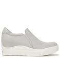 thumbnail image 3 of Dr. Scholl's Time Off Wedge Women's Fashion Sneakers Grey Microfiber Perf, 3 of 9