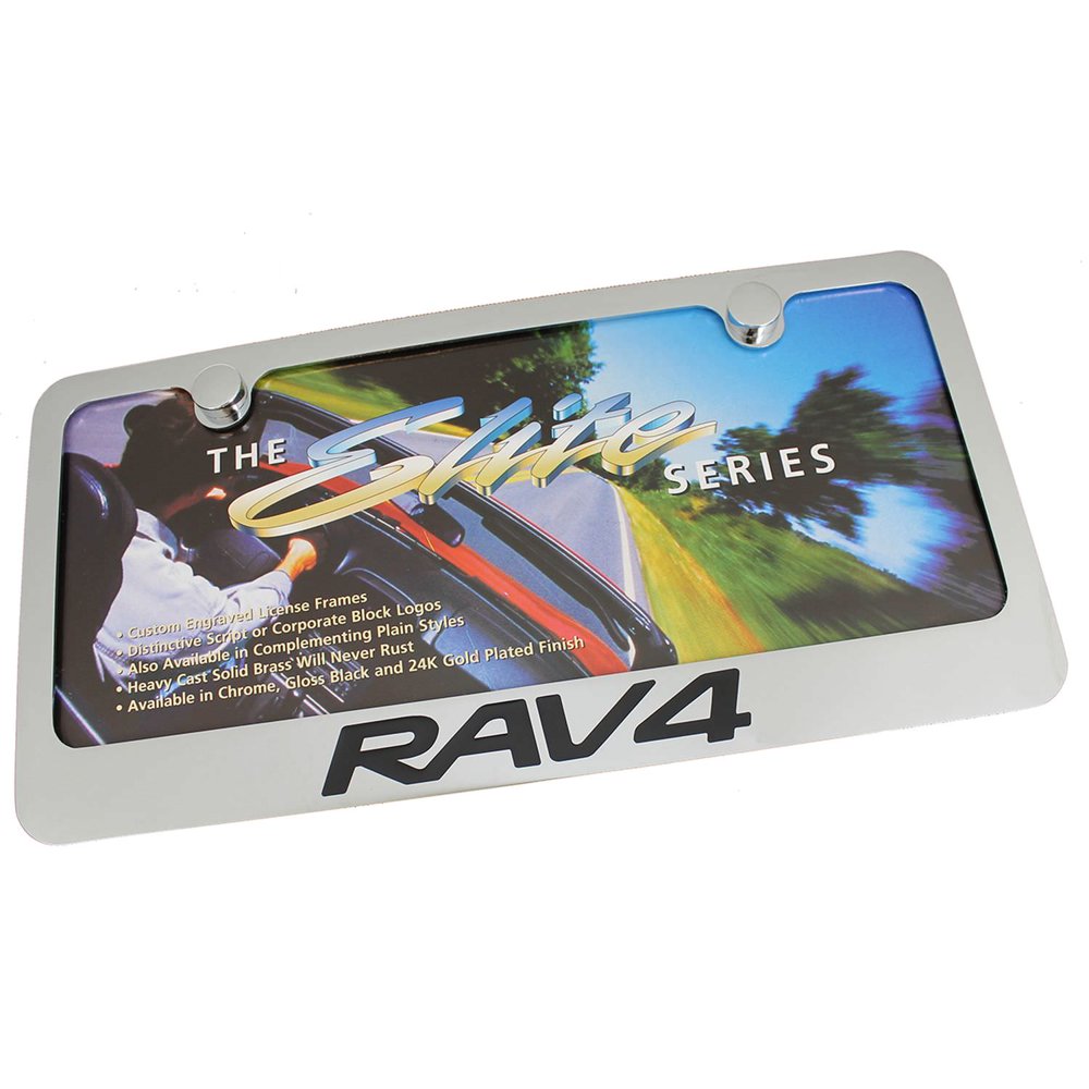 Toyota RAV4 License Plate Frame (Chrome)