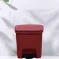 thumbnail image 2 of Unatoiry Convenient Trash Can - Effective And Space-saving Rubbish Bin Innovative Plastic Garbage Cans red 24*24*30 cm, 2 of 6