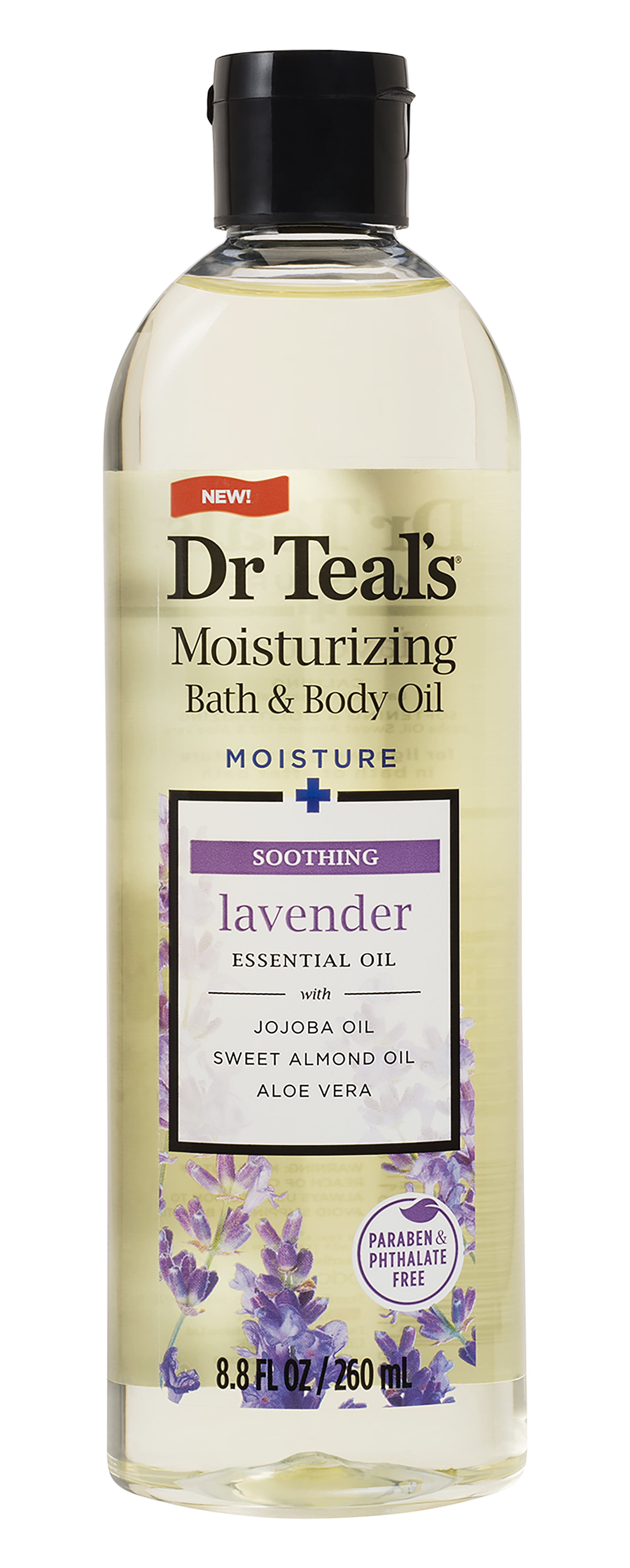 Dr Teal's Soothe & Sleep with Lavender Body and Bath Oil, 8.8 fl oz
