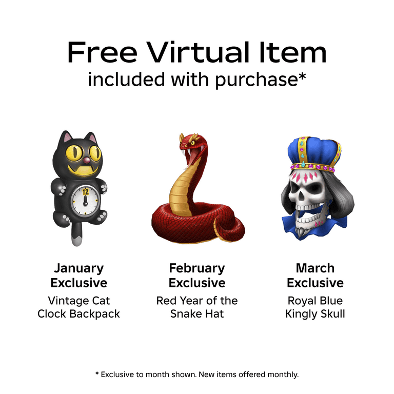 Roblox 10 eGift Card Digital Exclusive Virtual Item Walmart