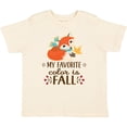 thumbnail image 3 of Inktastic October Favorite Color is Fall Girls Toddler T-Shirt, 3 of 5