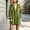 Green, variant on Womens Velour Long Hoodie Velvet Open Front Loose Fit Casual Fall Tunic Jacket Vintage Elegant Lounge Outerwear Tops with Pockets