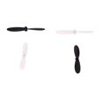 thumbnail image 4 of 40 Pedazos Fijaron Las Laminas de Helice con la Cubierta Protectora de Los Helices para HUBSAN X4 H107 H107C H107D, 4 of 5
