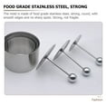 thumbnail image 4 of Stainless Steel Cold Dish Moulding Mold and Presser Tools Dessert Mold for Cooking, 4 of 8