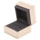 thumbnail image 2 of Caja Del Anillo ANGGREK de Joyería LED Terciopelo Color Champán, 2 of 7