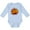 AE-Light Blue, variant on Inktastic Little Brother Comic Book Boys Long Sleeve Baby Bodysuit