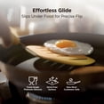 thumbnail image 6 of Kitchen Mama WaltzGrip Platinum Silicone Pancake Spatula Turner (Red), 6 of 8