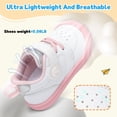 thumbnail image 3 of JOINFREE Baby Shoes Girls Boys Wide Barefoot Sneakers Infant First Walking Shoes, 3 of 6