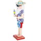 thumbnail image 5 of Bright Color Wooden Christmas Nutcracker Figurine Decoration Holiday Home Shelf Ornament Traditional Xmas Statue Gift, 5 of 5