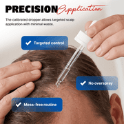 Kirkland Minoxidil 5% for Men, Topical Solution Extra Strength Hair Regrowth Treatment, 6 Months Supply, Total 12 Fl Oz, Premium Dropper Applicator, Exclusive Comb and Bonus Free Guide Included