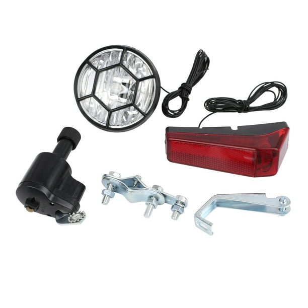 Universal Bicycle Bike Friction Generator Dynamo Headlight
