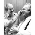 thumbnail image 2 of Makeup Artist Ben Nye Working On Comedian Red Skeleton. Ca. 1960S. (Csu20158486) History (18 x 24), 2 of 2