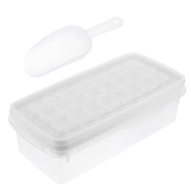 1 Conjunto Moldes de cubitos de hielo de silicona DIY Bandejas de hielo Creativo Cubo de hielo Molde Herramientas