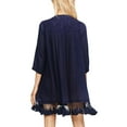 thumbnail image 2 of Roberta Roller Rabbit Women's Lucknow Serafina Tunic Medium Navy Blue, 2 of 2