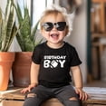 thumbnail image 3 of Birthday Boy Football Sports Lover Birthday Shirt for Boys All Ages Birthday Black Shirt 5-6, 3 of 5