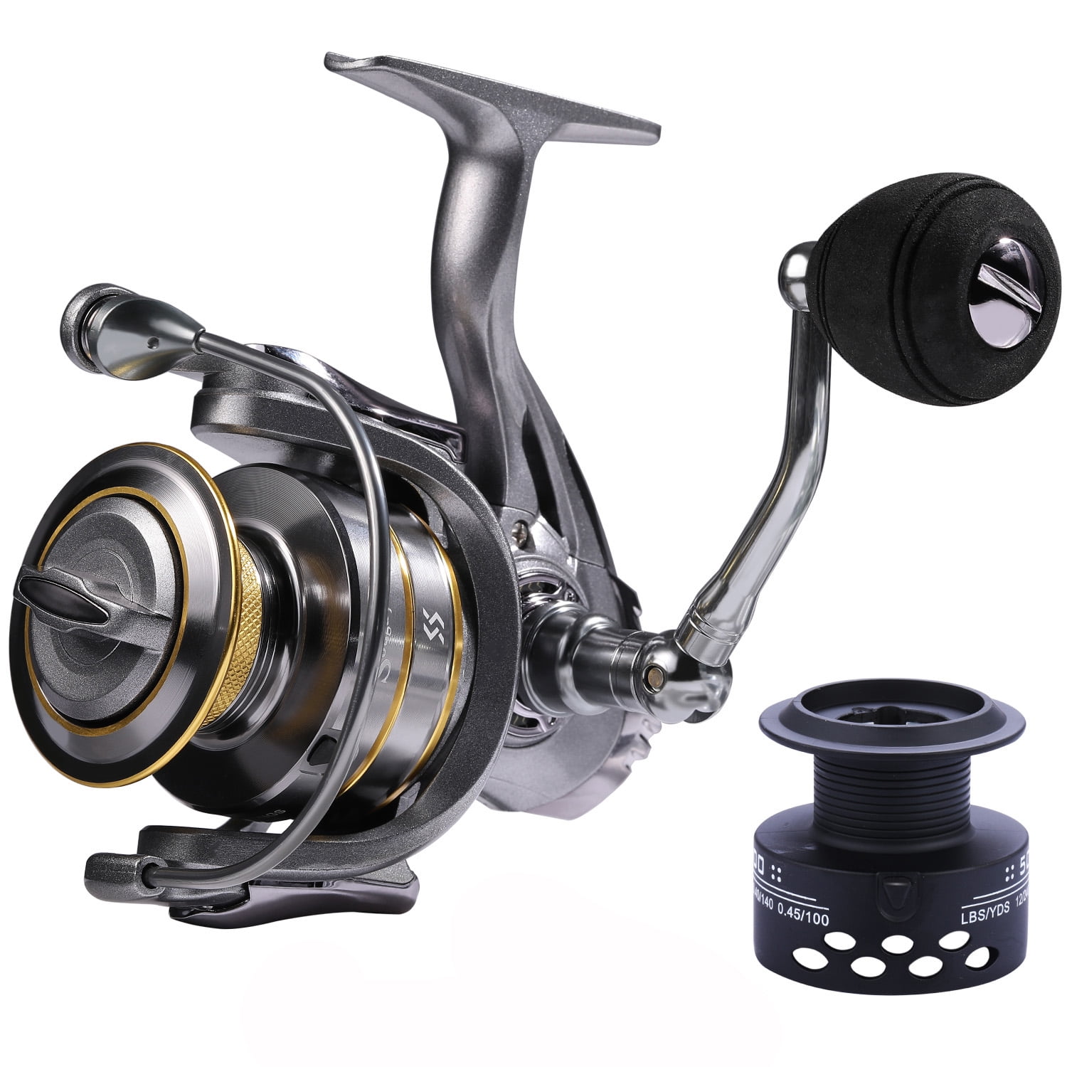 Sougayilang Fishing Reel 13+1 Ball Bearings Metal Body Pro Strong