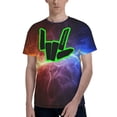 thumbnail image 4 of Share The Love T Shirt for Men Women, 3D Print T-Shirts, Casual Short Sleeve Tee, Crew Neck, 4 of 9
