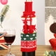 thumbnail image 2 of Ounissouiy Cubierta de botella Calcomanía de Navidad Decoración de Navidad Decoración de Navidad de protección Dulce regalo Adorno de fiesta Kits de decoración para fiestas Patrón de ciervo, 2 of 6