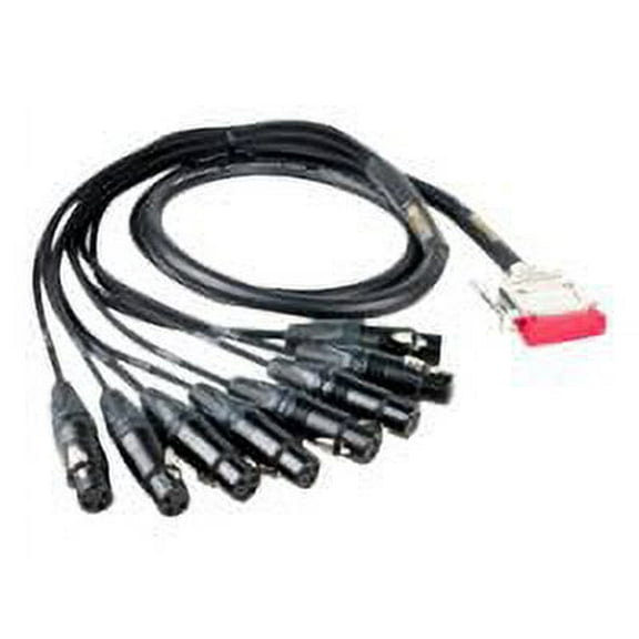 Mogami Gold 8 Channel DB25-XLR Female Snake Cable 5 ft.