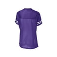 thumbnail image 6 of Ladies Football Replica Jersey Color Purple/White Large Size, 6 of 10
