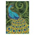 thumbnail image 1 of Toland Home Garden Pretty Peacock 28 x 40 Inch Decorative Colorful Tail Feather Exotic Bird House Flag, 1 of 1